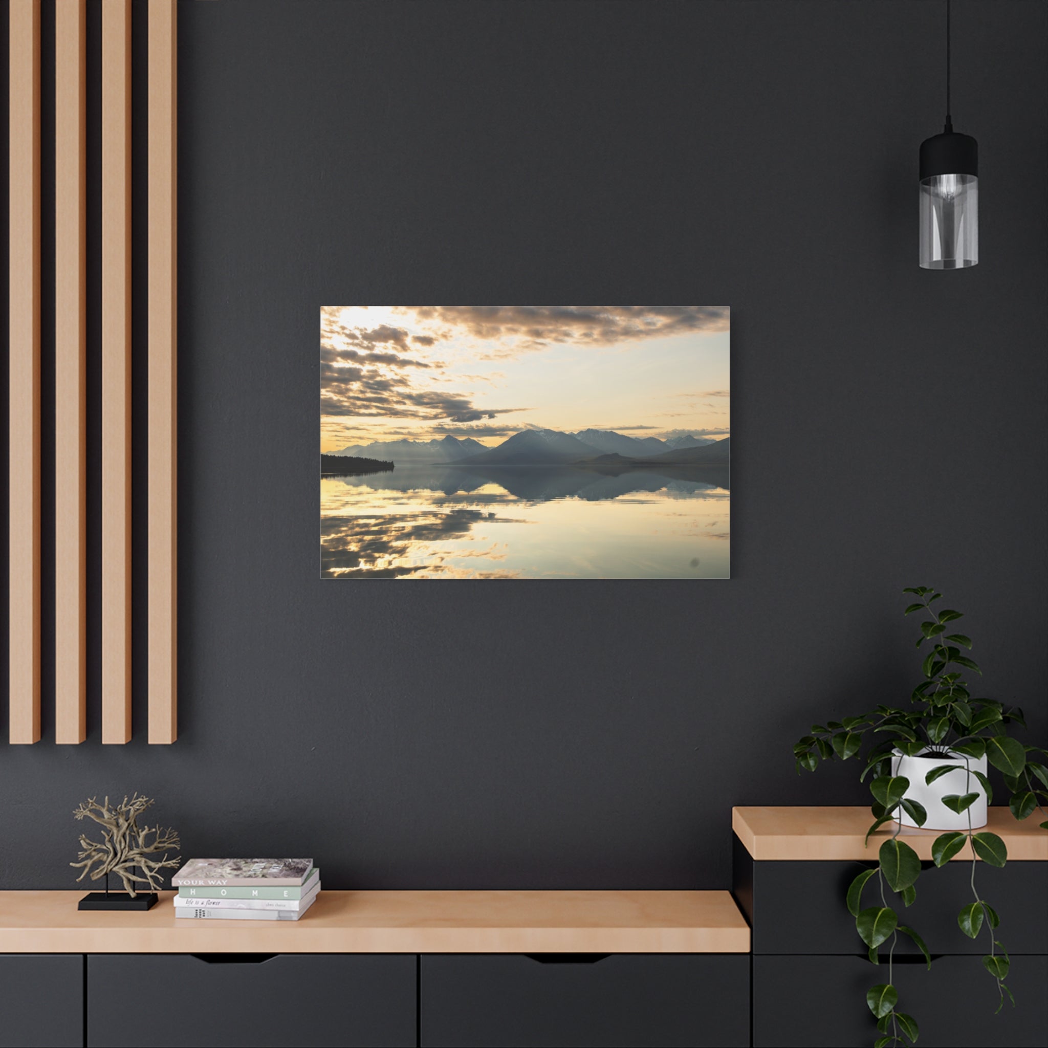 Light Over Lake Clark